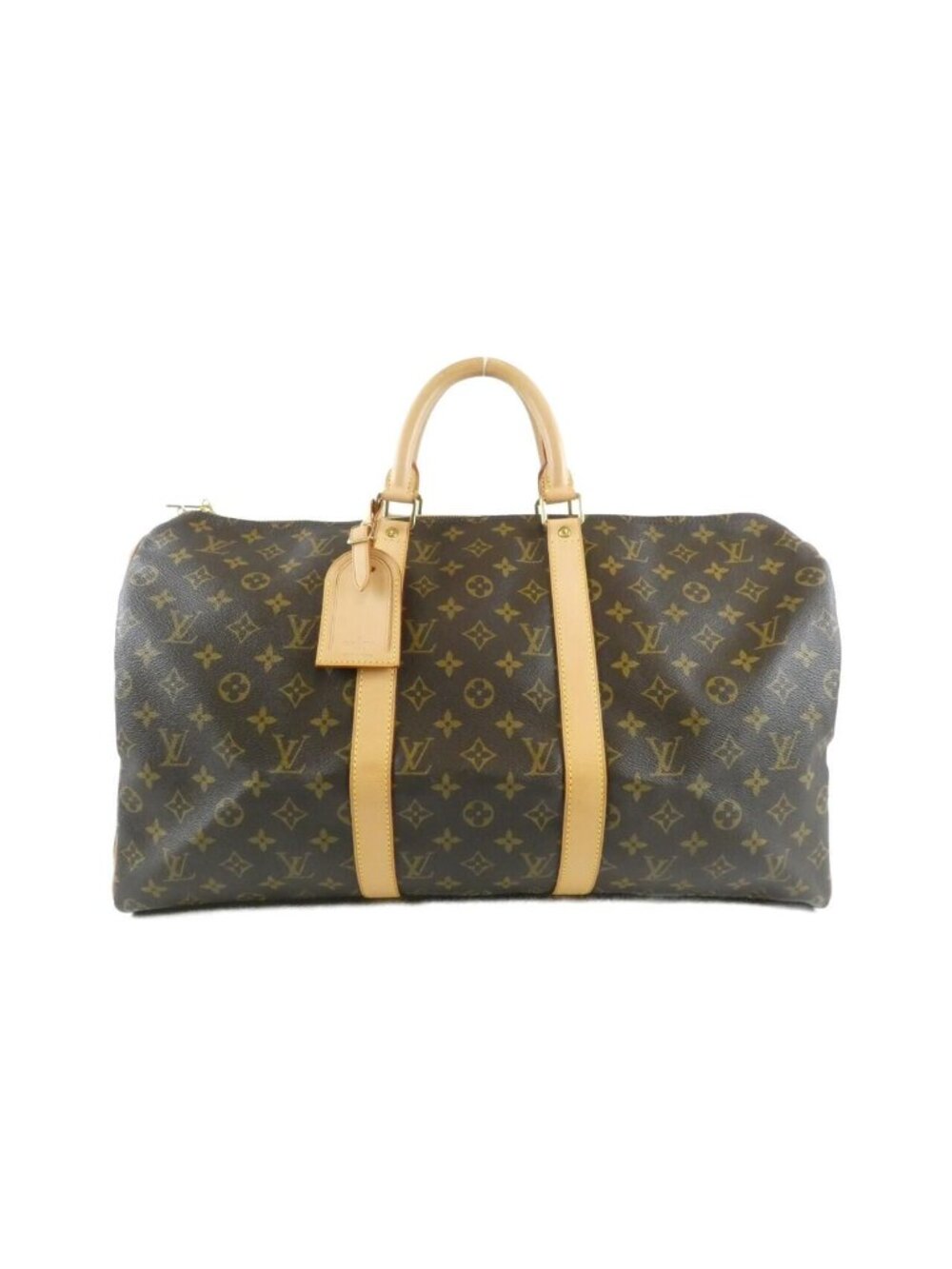 Louis Vuitton Monogram Keepall 50 Boston Bag